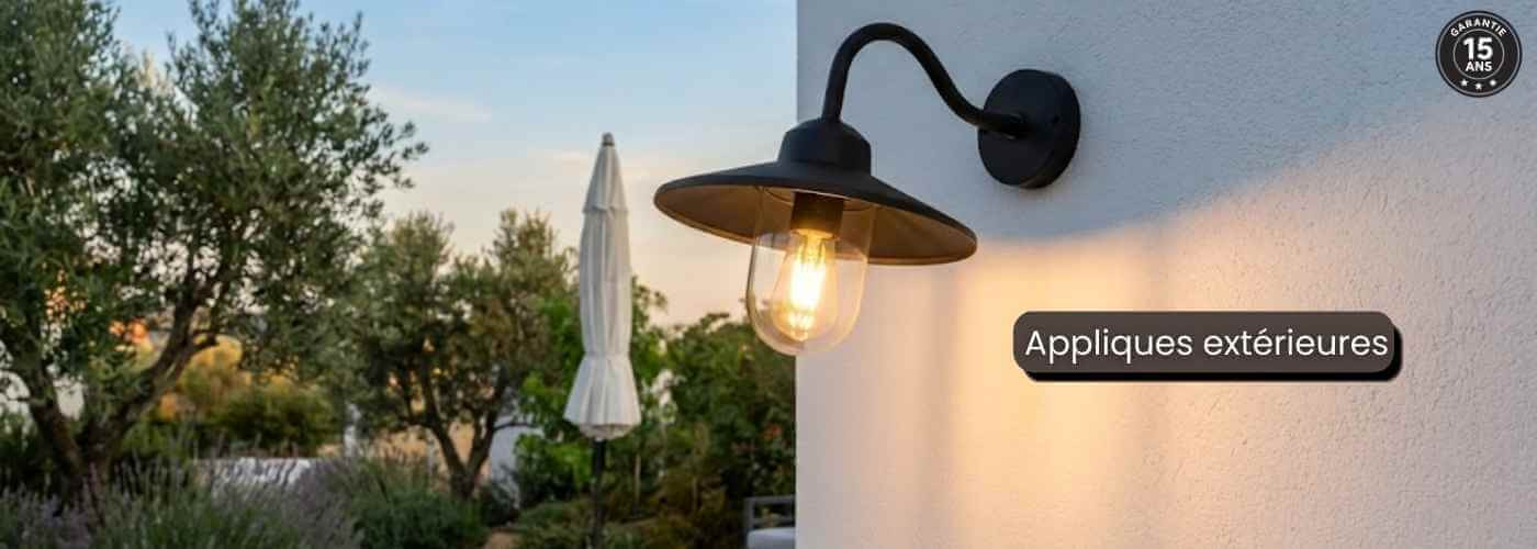 Applique d'extérieur garantie 15 ans